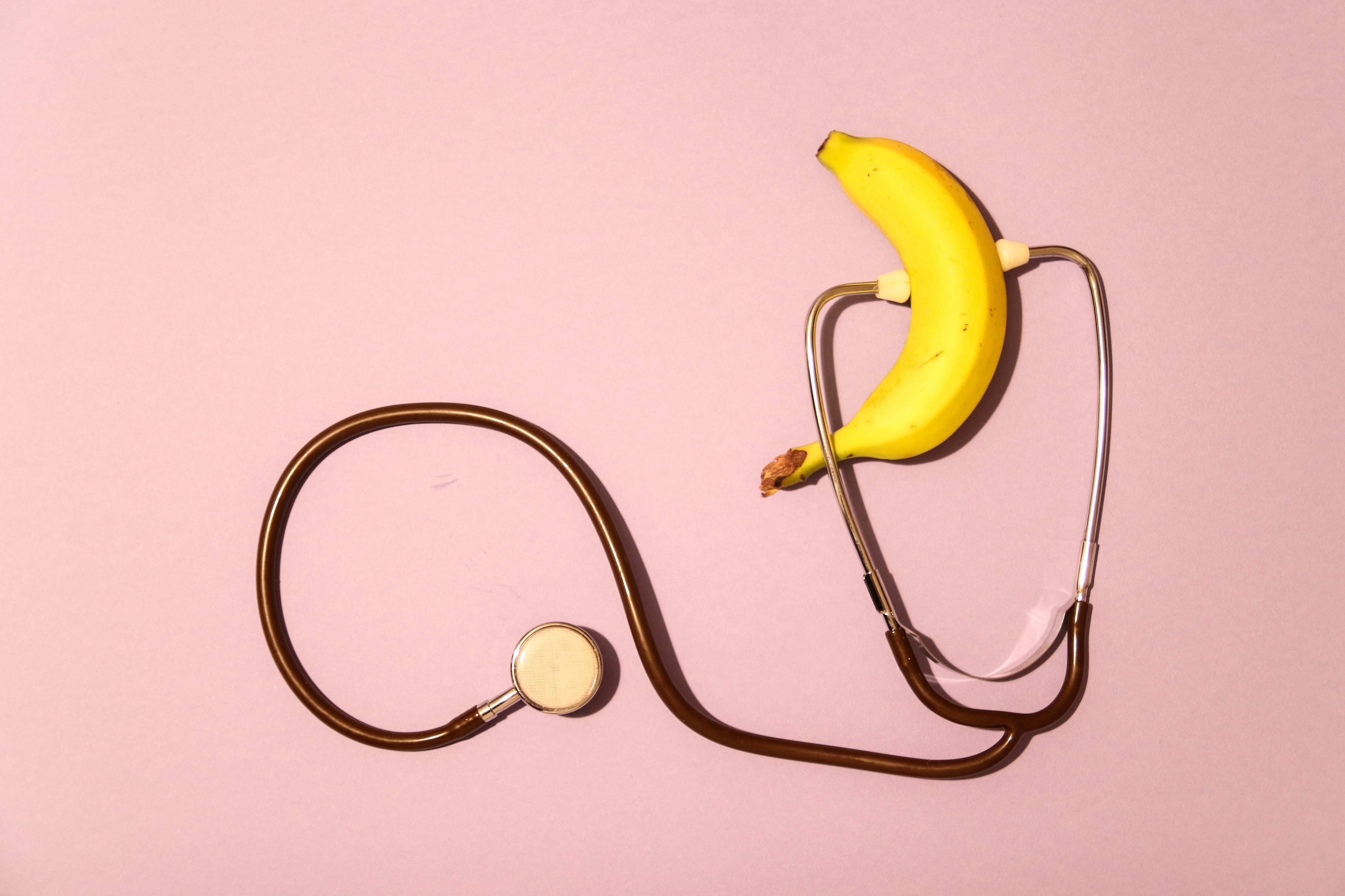 バナナと聴診器